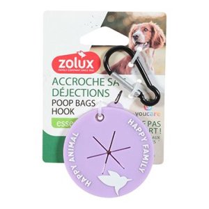 Držiak sáčkov na exkrementy s karab.