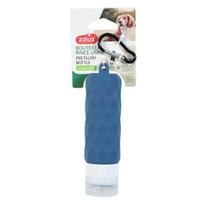 Fľaša na oplachovanie psieho moču tmavo modrá YR Zolux