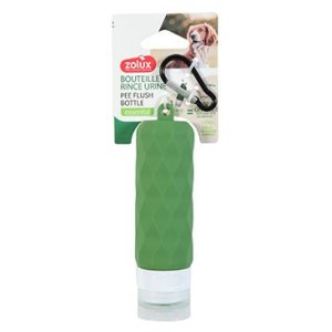 Fľaša na oplachovanie psieho moču zelená YR Zolux