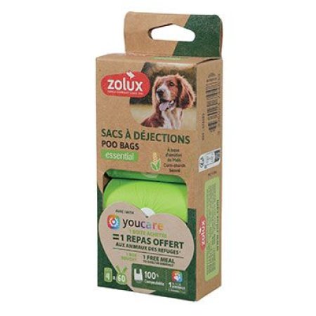 Súprava ECO sáčkov na exkrementy 4x15ks YR Zolux