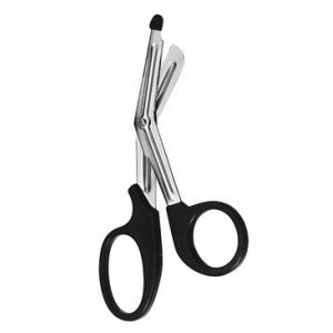 Nožnice viacúčelové čierne 15cm CVET