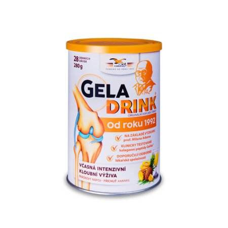 Geladrink želatinový nápoj ananas plv 280g 