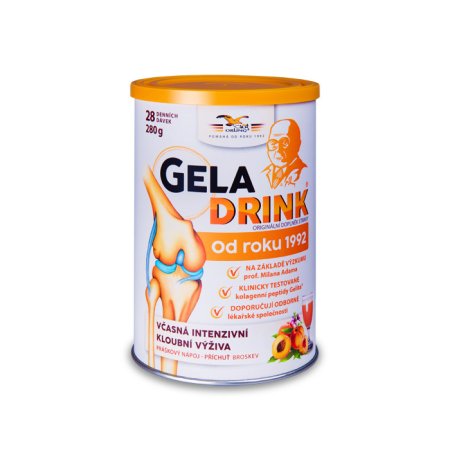 Geladrink želatinový nápoj broskev plv 280g 