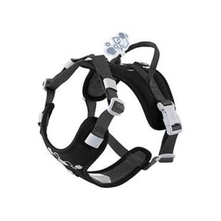 Postroj Hurtta Weekend Warrior II ECO čierny 55-70