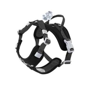 Postroj Hurtta Weekend Warrior II ECO čierny 75-100