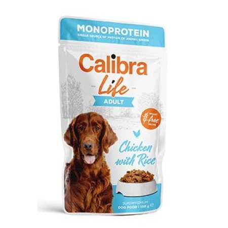 Calibra Dog Life kapsa Adult Chicken 150g