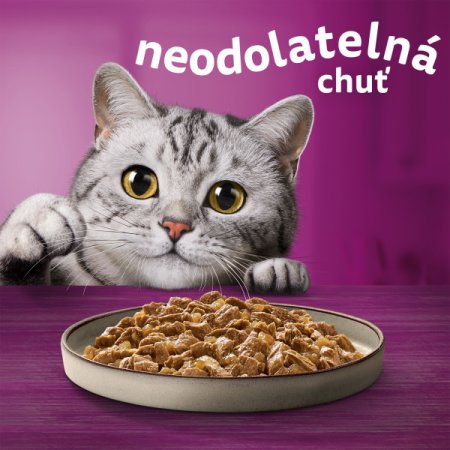 Whiskas kapsička Hydinový výber v želé 80 x 85 g