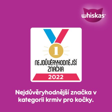 Whiskas kapsička Klasický výber v šťave 80 x 85 g