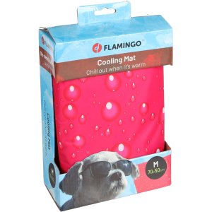 Flamingo Chladiaca podložka fuchsiová M 70 x 50 cm