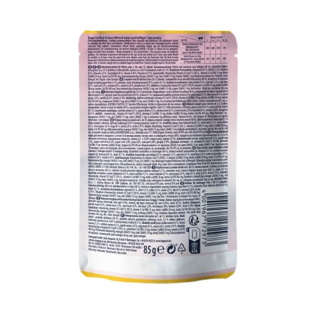 Happy Cat Vrecko Kitten & Junior Land-Geflügel 85 g