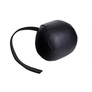 Dogtrace Kožená loptička s pogumovanou šnúrkou