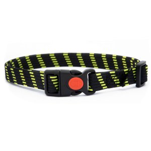 Dogtrace Obojok guma 23 mm x 85 cm čierno zelená