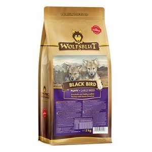 Wolfsblut Dog Large Breed Puppy Black Bird 2kg