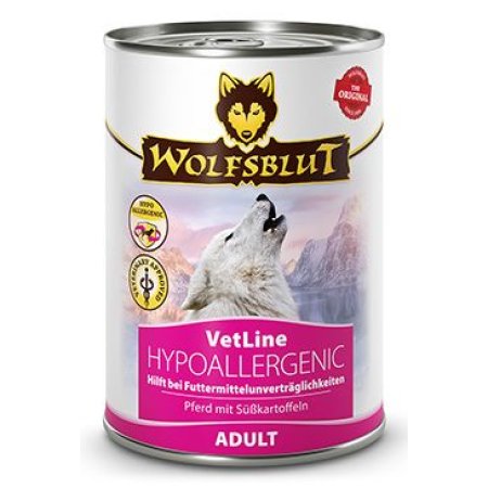 Wolfsblut Dog VetLine Hypoallergenic konz. 395g