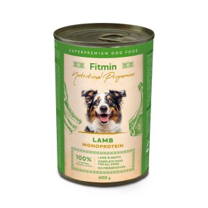 Fitmin NP konzerva s jahňacím pre psov 400 g