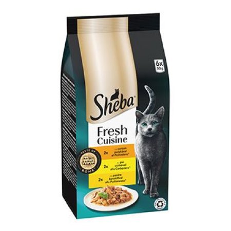 Sheba vrecko Fresh Cuisine - Taste of Rome 6 x 50 g