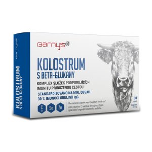Barny's Kolostrum s beta-glukany 30 kapslí