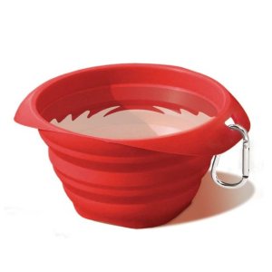 Kurgo Collaps-a-Bowl Miska pre psov červená 710ml