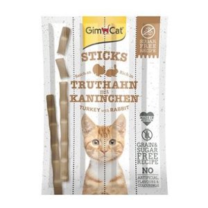 Gimcat Sticks moriak+králik 4ks