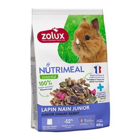 Krmivo pre králiky Junior NUTRIMEAL mix 850g Zolux