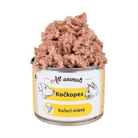 All Animals kočkopes Kuracie mleté 200g