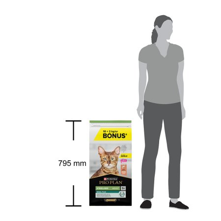 Pro Plan Cat Adult Sterilised Renal Plus losos 10 + 2 kg