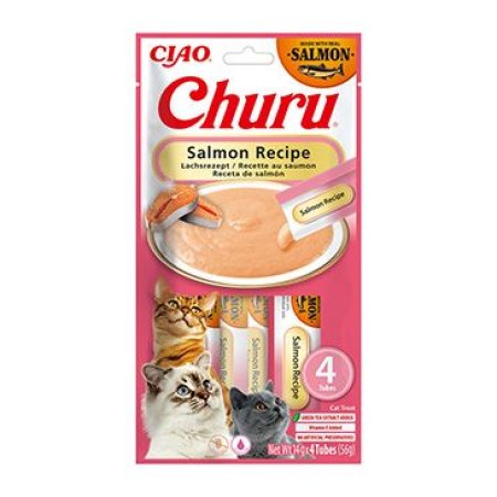 Churu Cat Salmon Recipe 4x14g