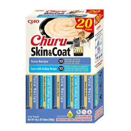 Churu Cat BOX Skin&Coat Tuna Variety 20x14g