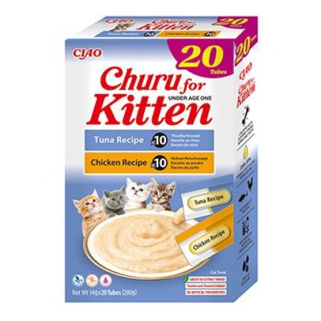 Churu Cat BOX Kitten Variety Tuna&Chicken 20x14g
