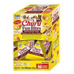 Churu Dog BOX Fun Bites Chicken wraps Chick&Chees8x12g
