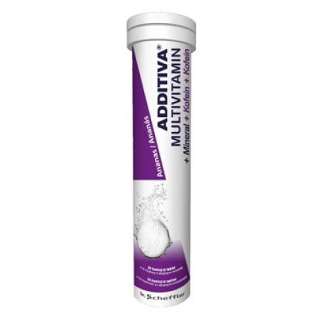 Multivitamin Additiva ananas+minerál+kofein tbl eff 20