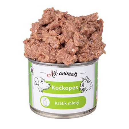 All Animals kočkopes Králik mletý 200g