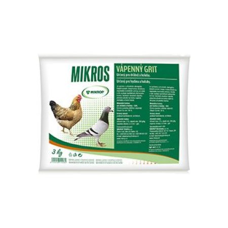 Mikros VPC vápenný grit plv 3kg