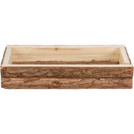Kŕmna miska pre hlodavce, 450 ml/ 27 x 5 x 13 cm, borovicové drevo
