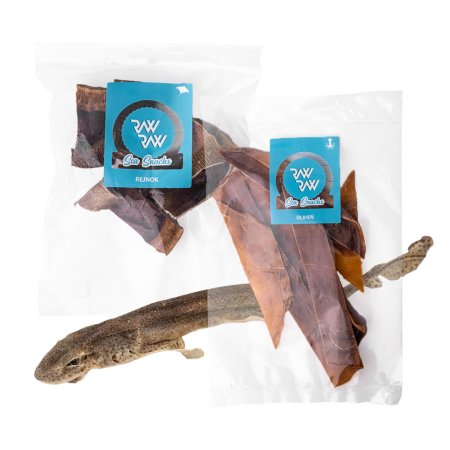 RAW RAW Sea Snacks Žralok + Rejnok + Oliheň AKCE 2+1 ZDARMA