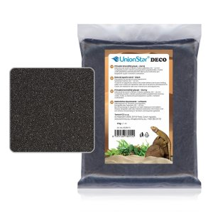 Terárijný piesok čierny 2 kg DECO
