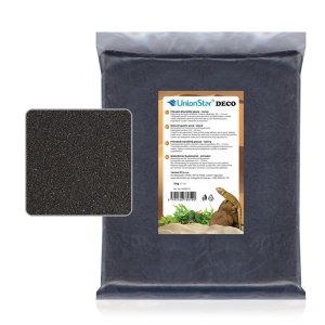 Terárijný piesok čierny 5 kg DECO
