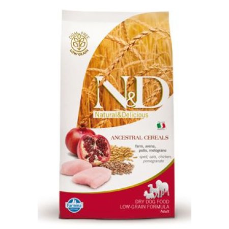 N&D Low Grain DOG Adult Mini Chicken & Pomeger 800g (EXPIRÁCIA 05/2025)