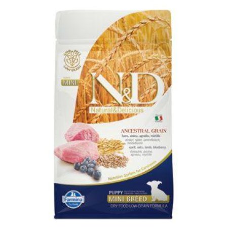 N&D LG DOG Puppy Mini Lamb & Blueberry 800g (EXPIRÁCIA 05/2025)