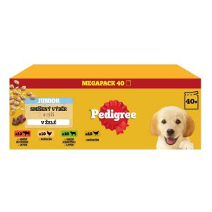 Pedigree kapsička Junior mixovaný výběr 40 x 100 g