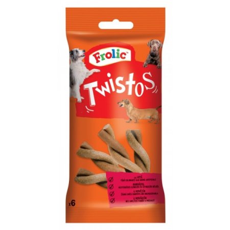 FROLIC pochúťka Twistos 105 g (EXPIRÁCIA 04/2025)