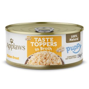 Applaws konzerva Dog Puppy Kuracie prsia vo vývare 156g