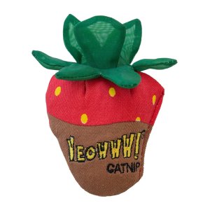 Yeowww Jahoda plnená bio šantou - mliečna čokoláda