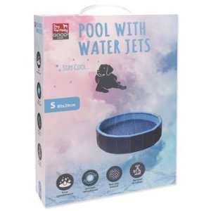 Bazénik Dog Fantasy s vodnými tryskami 80x20xm