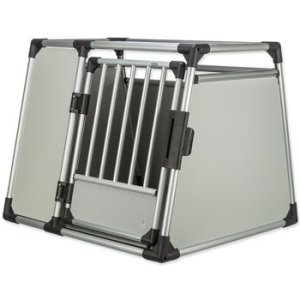 Prepravka hliník L–XL 94×75×88cm strieborno-šedá