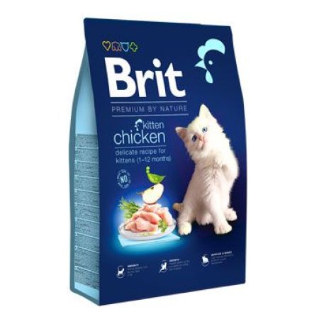 Brit Premium Cat by Nature Kitten Chicken 1,5kg (EXPIRÁCIA 04/2025)
