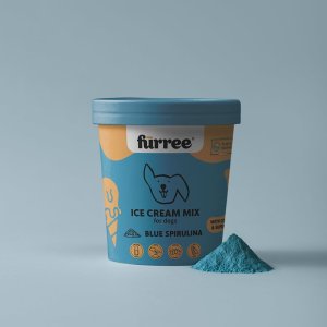 Fürree Ice cream Blue Spirulina Zmrzlina pre psov 60g