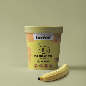 Fürree Ice cream Banana Zmrzlina pre psov 60g