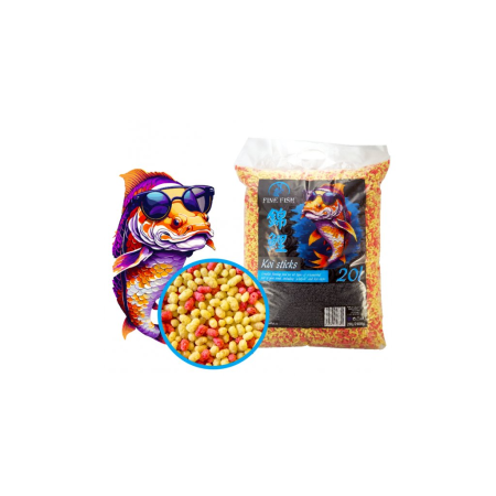 FINE FISH Koi Sticks DUO MIX 20l/2400g taška