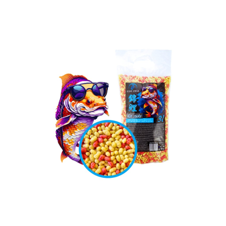 FINE FISH Koi Sticks DUO MIX 3l/360g taška